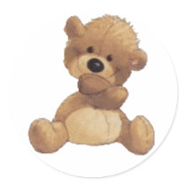 Hugs Bear Sticker