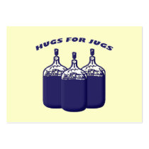 Hugs For Jugs Business Card