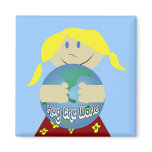 HugTheWorld2 Fridge Magnets