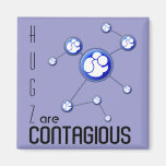 Hugz Network Design Refrigerator Magnet