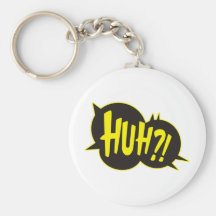 Huh Cartoon Boom Splat Key Chains