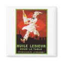 Huile Lesieur Vintage Ad magnets