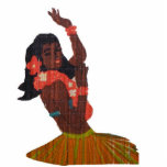 Hula Dancer Aloha photo sculptures