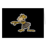 hula dancing monkey cards