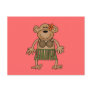 Hula Dancing Monkey Tshirts and Gifts Post Cards