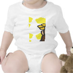 Hula Girl in Pink-Yellow Background Vest