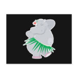 hula hippo post cards