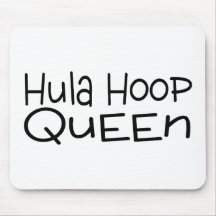 Hula Hoop Queen Mousepads