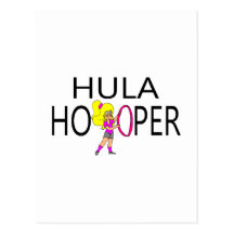 Hula Hooper Girl Post Cards