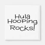 Hula Hooping Rocks Magnet