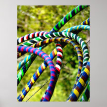 Hula Hoops Print