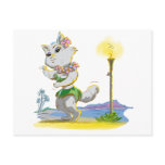 HuLa KaT Postcard