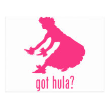 Hula Post Card