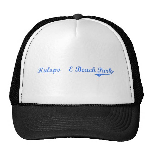 Hulopo'E Beach Park Hawaii Classic Design Trucker Hat