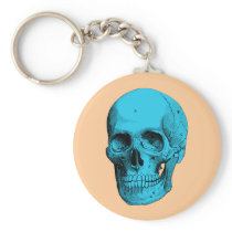Human Anatomy Skull Keychains