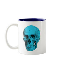 Human Anatomy Skull Mug