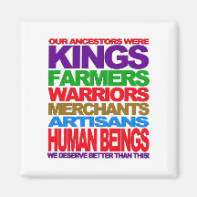 Human Beings Fridge Magnets