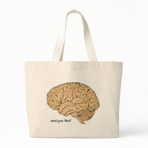 Human Brain: Analyse This! Canvas Bags