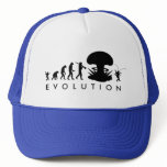 Human Cockroach Evolution Chart Hat