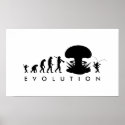 Human Cockroach Post Nuclear Evolution Poster posters