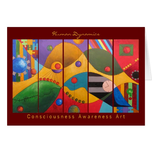 Human dynamics greeting cards