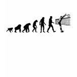 Human Evolution: Volleyball Player t-shirts