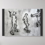 Human Figures in Motion (absurd) posters