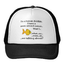 Human Goldfish Trucker Hat