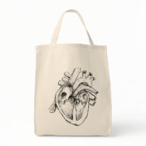 Human Heart Tote Bag