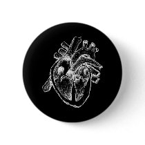 Human Heart Pin