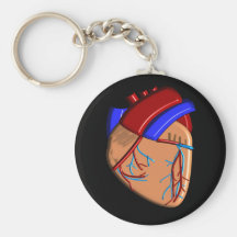 Human Heart iPhone and Electronics Cases Keychain