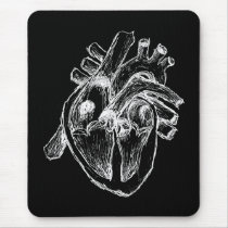 Human Heart Mousepads