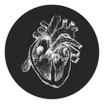 Human Heart Stickers