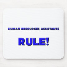 Human Resources Assistants Rule! Mouse Pads