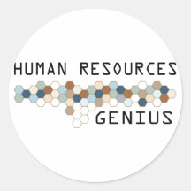 Human Resources Genius Sticker