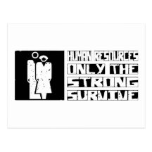 Human Resources Survive Post Card