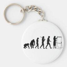 Human Resources Training Lecturer Gear Key Chain