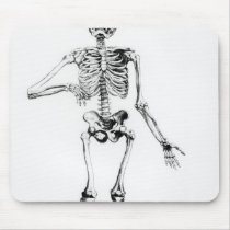 Human Skeleton Mouse Pad