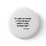 Human Spirit Pinback Buttons