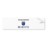 Humankind bumper stickers