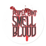 Humans Can't Smell Blood stickers