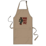 Humans Must Die Aprons