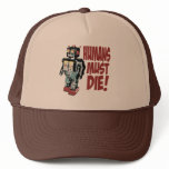 Humans Must Die Mesh Hats