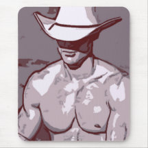 Humble Cowboy Mouse Mat