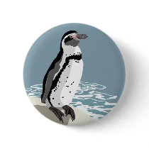 Humboldt Penguin Badge buttons
