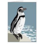 Humboldt Penguin Greetings Card