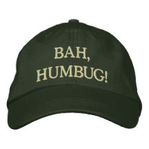 Humbug! Embroidered Baseball Cap
