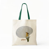 Humerous Snail on Lily Tote Bags