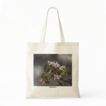 Hummingbird and Apple Blossoms Martin J. Heade Bags