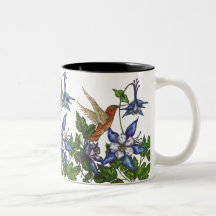 Hummingbird & Columbine Mug